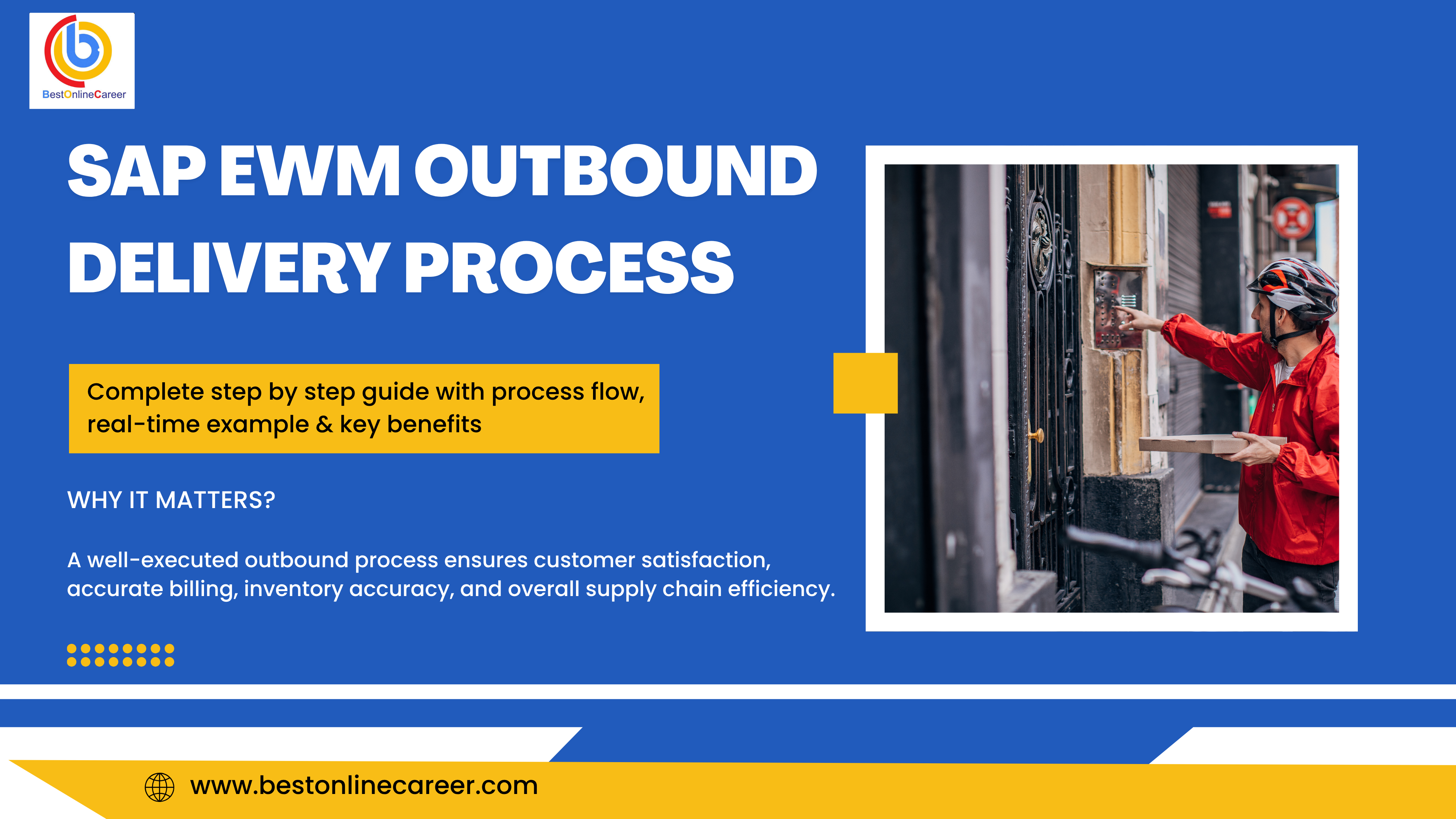 Outbound Delivery Process in SAP EWM: Complete Step-by-Step Guide with Process Flow, Real-Time Example, and Configuration